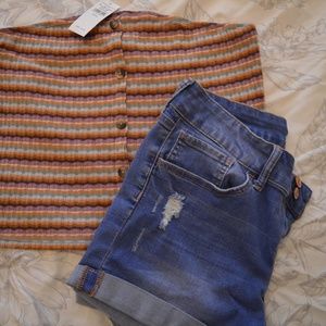 COLORFUL TUBE TOP - NWT